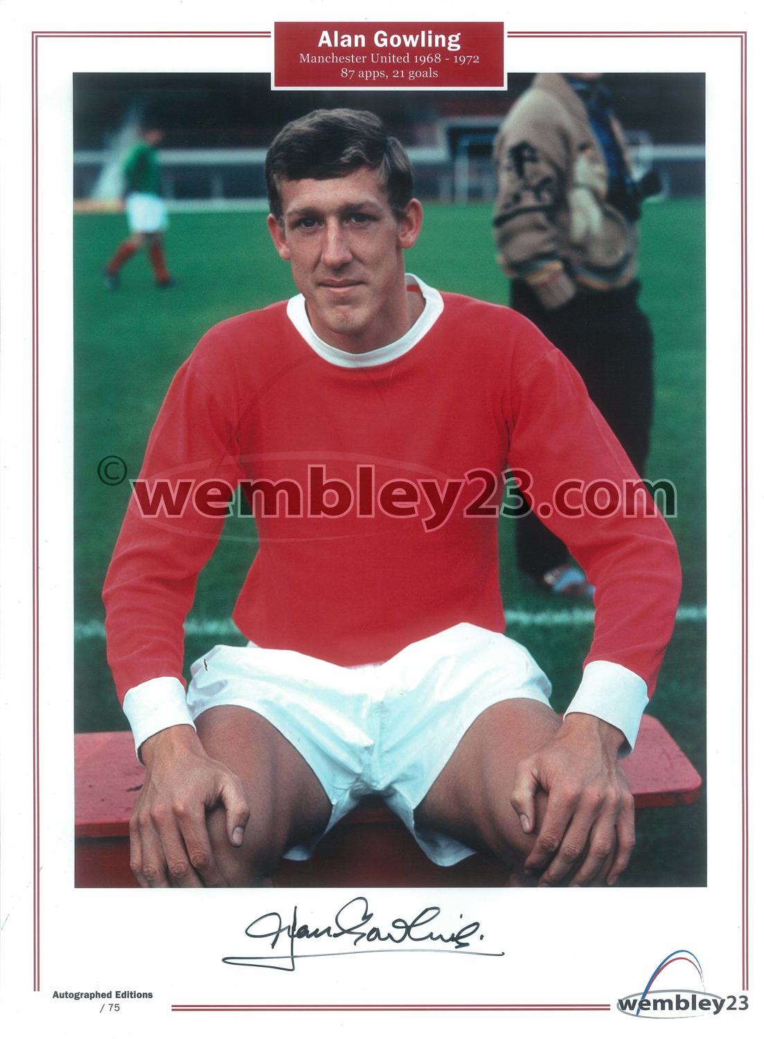 Alan Gowling Manchester United