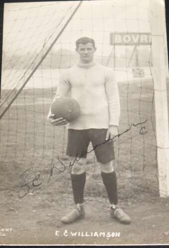 Ernest Clark Williamson Arsenal/Tottenham  Postcard 1916/23